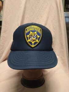 Vintage Eureka California Highway Patrol Trucker Style Snapback Hat